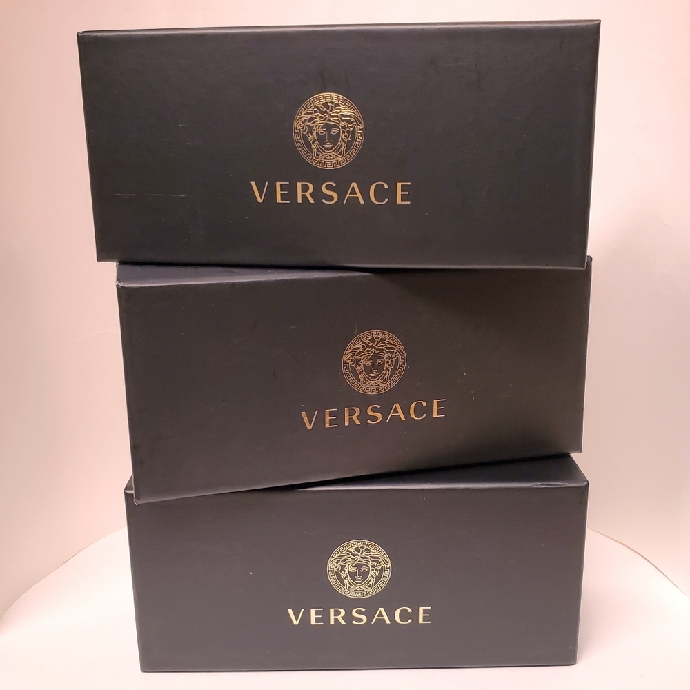 Empty Versace Sunglasses Boxes Gift Storage Bundle - image 3